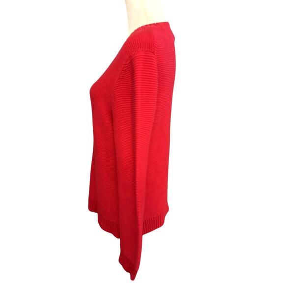 J.Crew Mercantile Red Sweater Medium - Picture 2 of 5